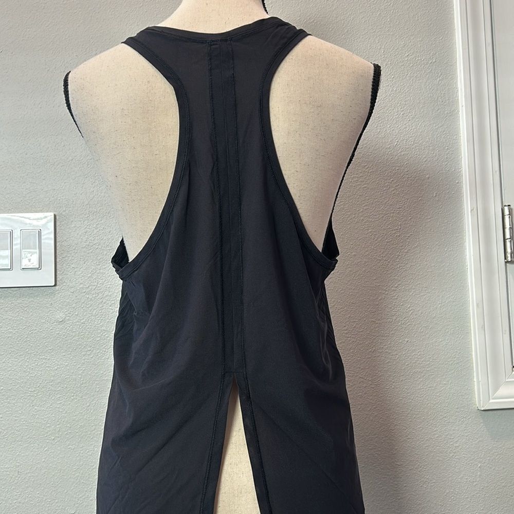 Lululemon Cool Racerback Black Tank Top Size 8 - Picture 9 of 11